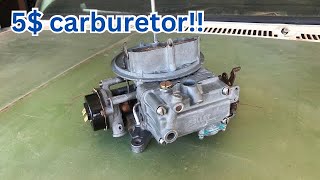 Holley Carburetor-2300 rebuild