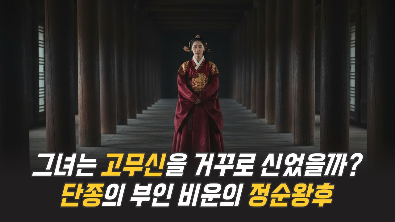 그녀는 고무신을 거꾸로 신었을까? 단종의 부인 비운의 정순왕후 #왕사남,#왕과사는남자,#정순왕후,#단종,#조선역사,#정순왕후,#세조,#역사다큐,#버티는힘,#멘탈관리,#역사의진실