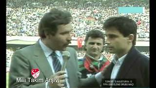 1989 Türkiye Avusturya 3-0 (EFSANE) Dünya Kupası Eleme Grubu Maçı