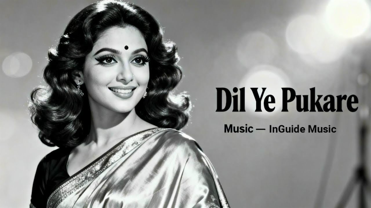 Dil Ye Pukare | Old Hindi Romantic Song | Heart Touching 60s-70s Vibe Love Song