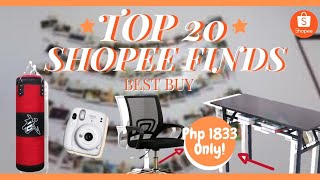 TOP 20 SHOPEE FINDS | In Gems eyes