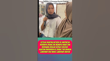 Setelah dihujat netizen se-Indonesia akhirnya orangtua siswa meminta maaf #viralvideo #news