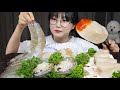 싱싱하니까 생으로😋새우, 가리비, 전복, 소라, 관자 먹방 RAW SEAFOOD MUKBANG ASMR