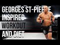 George St-Pierre Workout And Diet | Train Like a Celebrity | Celeb Workout