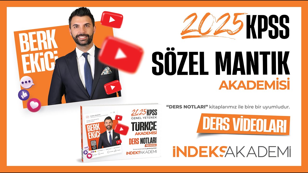 1- 2025 KPSS - Sözel Mantık - I - (Sayısal Eşitleme - I -) - Berk EKİCİ