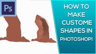 How to make photoshop custom shapes