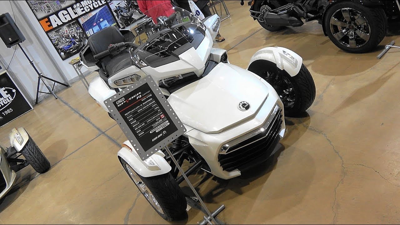 Can Am Spyder カンナム スパイダー F3 Limitedリミテッド 18北海道モーターサイクルショウー 4k Youtube