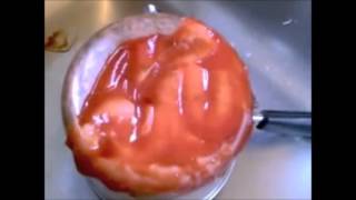 How to clean your copper pans with ketchup