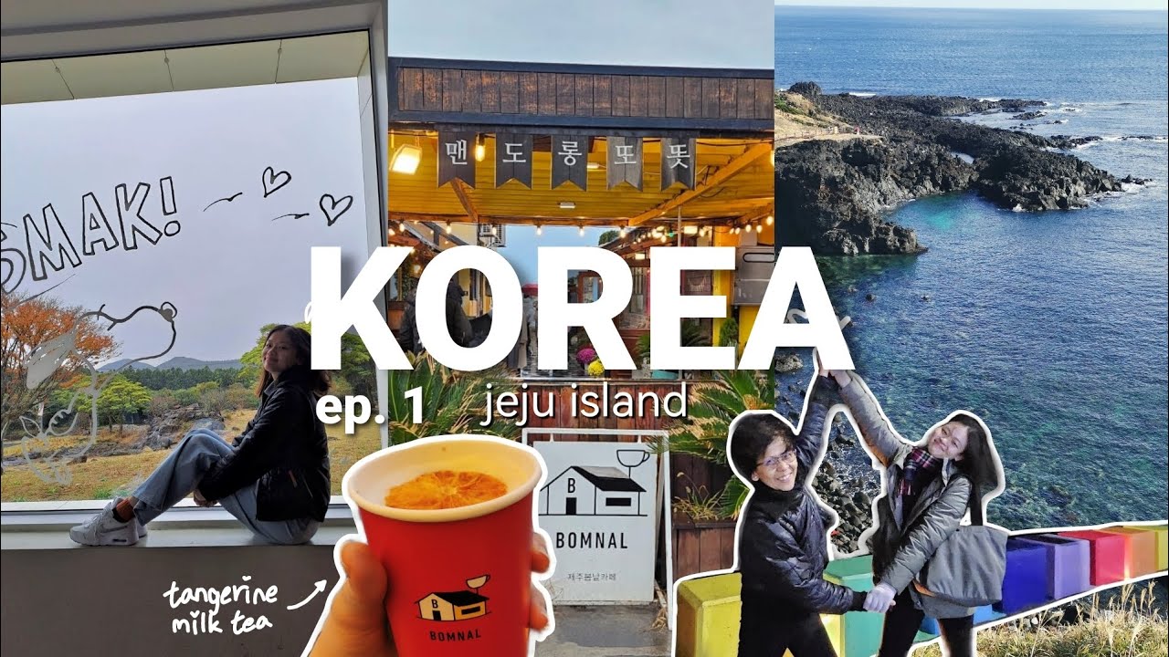 korea vlog🌊 jeju island, bomnal cafe, snoopy garden & more YouTube