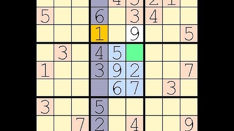 How to Solve Globe and Mail Sudoku  Five Star?  28 January, 2024