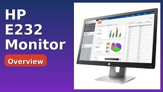 REVIEW (2026): HP E232 Monitor. Features.