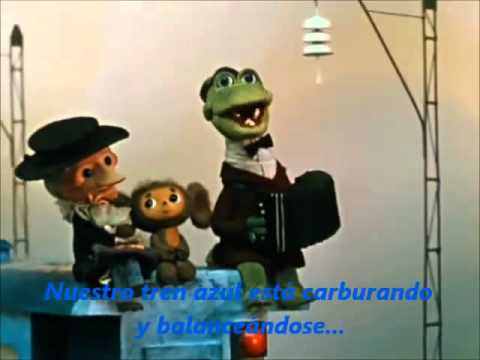 Cheburashka. El vagón azul. Sub Español