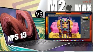 Dell XPS 15 vs Macbook pro M2 Max-Bests laptops 2023 comparisons