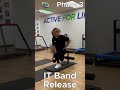 Strengthening Legs After Iliotibial (IT) Band Release Surgery | Bulgarian Split Squats
