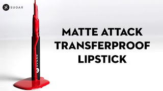 Presenting The Matte Attack Transferproof Lipstick Range | New Shades Alert | SUGAR Cosmetics screenshot 4