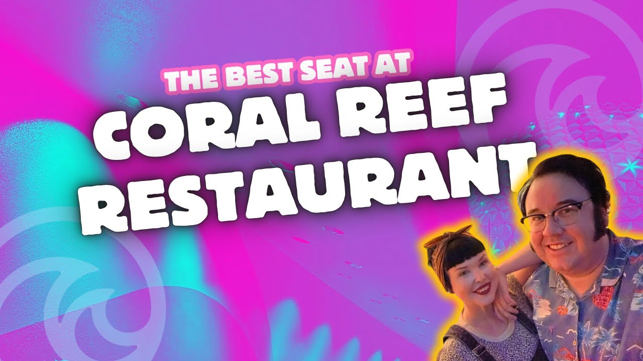 The Best Seat in Coral Reef Restaurant at EPCOT! Seabase Facts & The Seas with Nemo and Friends!