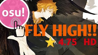 BURNOUT SYNDROMES – Fly High!! (TV Size) Haikyuu!! Season 2 Opening 2 | [osu!] Resimi