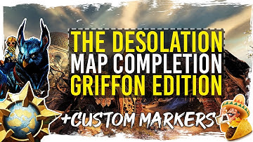 Guild Wars 2 - The Desolation Map Completion with Custom Markers