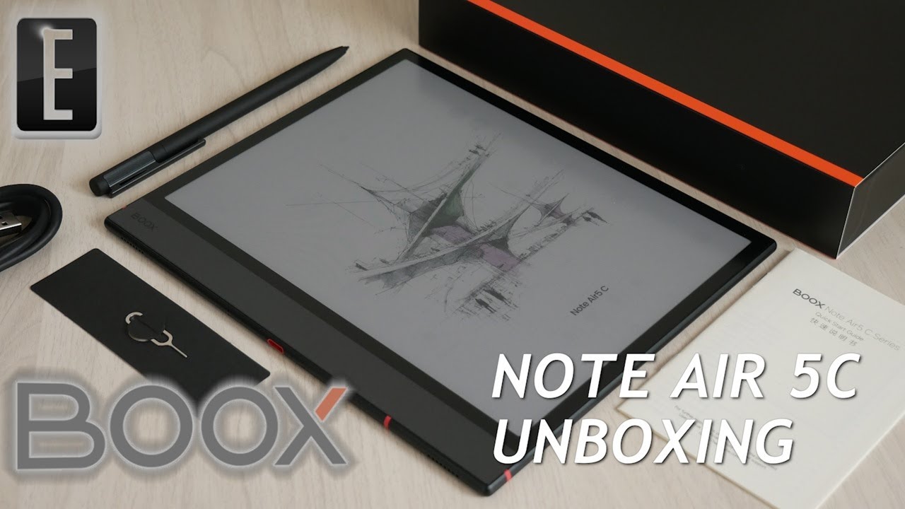 Android 15 on EINK | Onyx Boox Note Air 5C Unboxing - YouTube