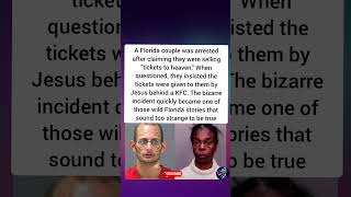 Florida Couple ARRESTED for Selling “Tickets to Heaven” 😱 Jesus at KFC?!#emotional