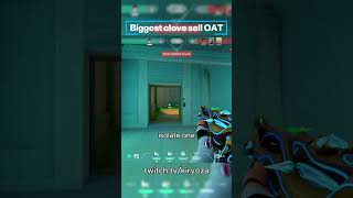 Clove 4k Lotus (rip ace) | #valorant #valorantclips #clove #shorts #voiceover  #streamer