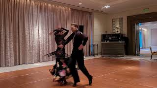 ‌Ina & Troels Paso Doble Show Dance   Boston July 2022