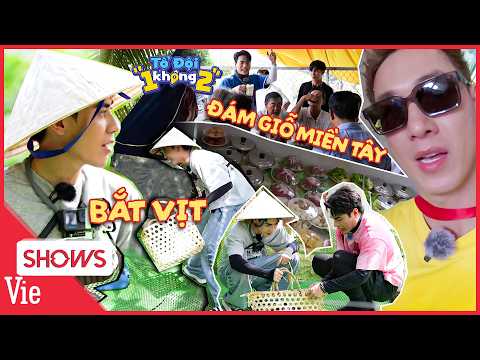 Quang Hung MasterD turns pale when Duong Lam has to rescue a duck during a drinking session; Team...
