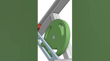 quick return mechanism #cad #mechanical #3dmodeling #onshape #mechanism #digitaldesign