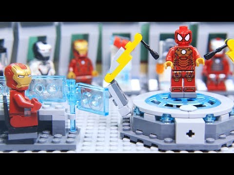 All Iron Man Suits Mark 1 - 85 Iron Man 1 to Avengers Endgame Tony Stark Unofficial Lego Minifigures. 