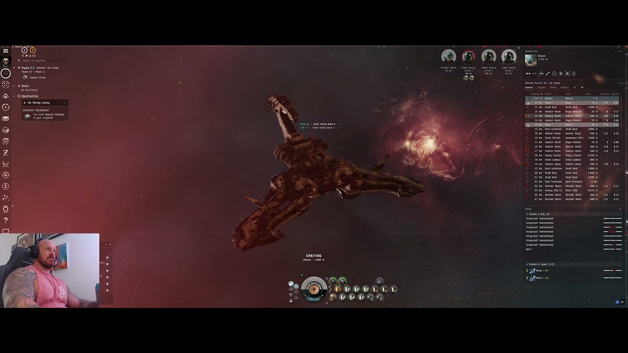 Eve Online - Rattlesnake running L3 Missions with Epic Beats! - YouTube