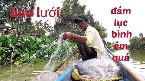 @ vô kênh nhỏ núp gió giăng lưới, dính cá thác lác, cá trê trắng bự là mê ( Mộc Hoá)