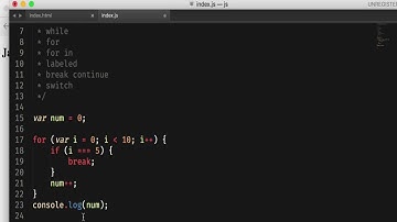 Javascript Tutorial Part #026 Labeled break and continue statements# PROACTIVE Tutorial