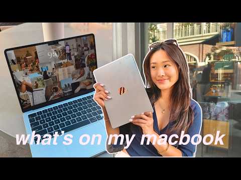 whats on my macbook as a student & creator - YouTube