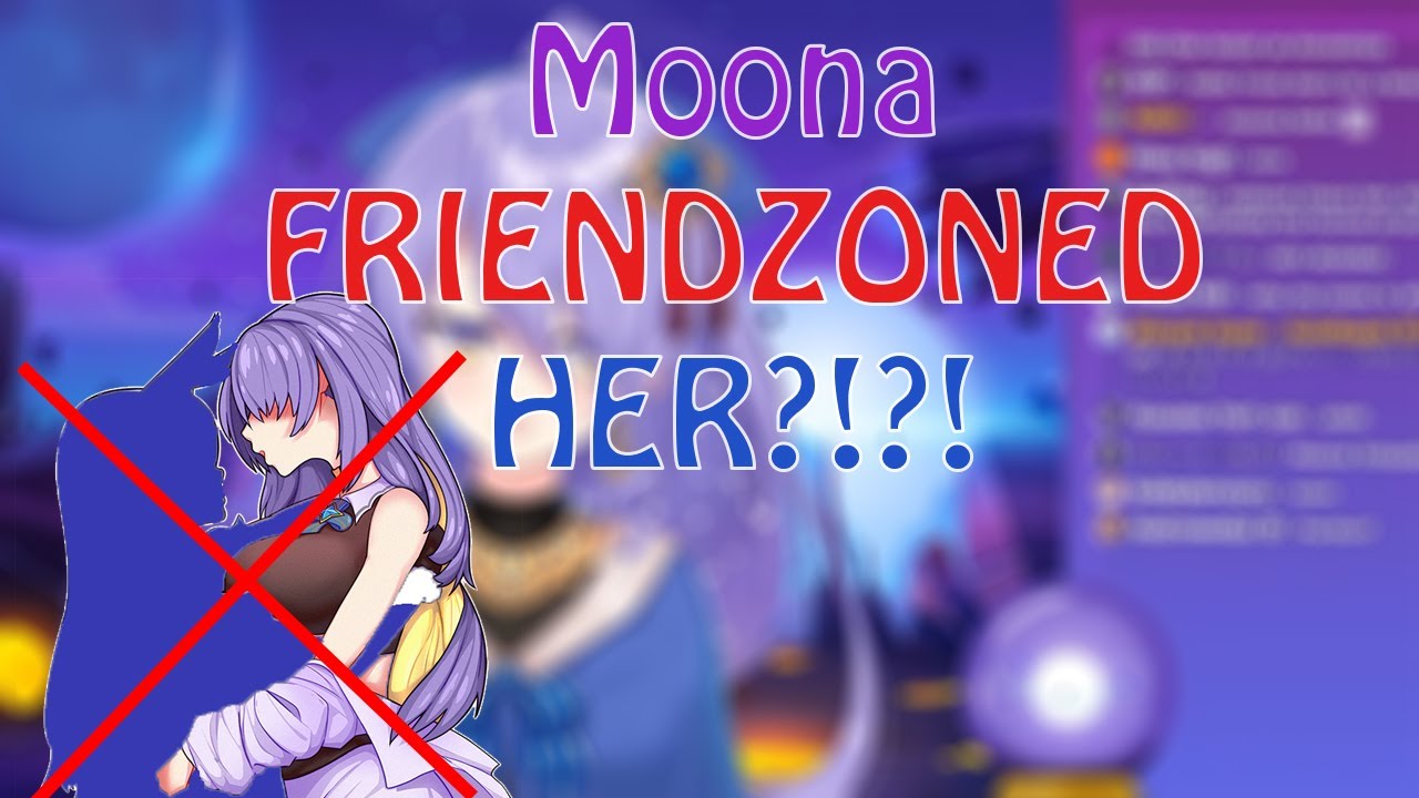 Moona just FRIENDZONED her.........senpai....