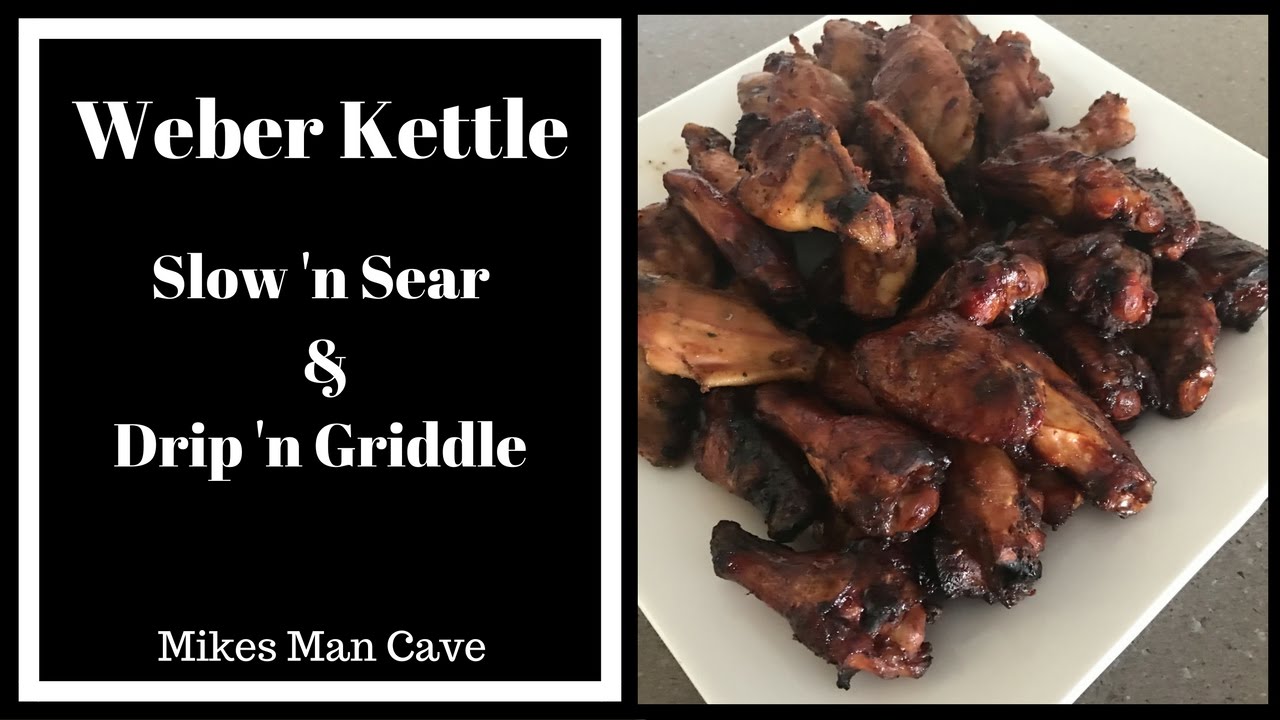 er Kettle Slow 'n Sear Chicken Wings YouTube