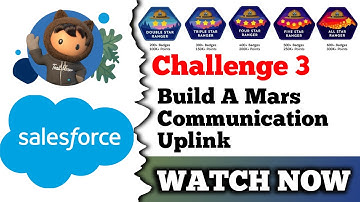 Build a Mars Communication Uplink | Salesforce Trailhead | Automate the Process