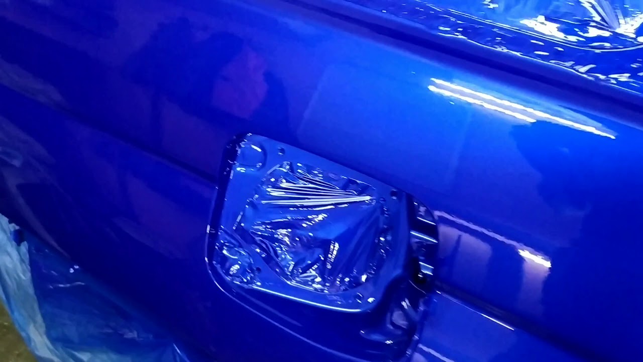 Покраска авто своими руками. Серия 10. Покраска кузова - YouTube