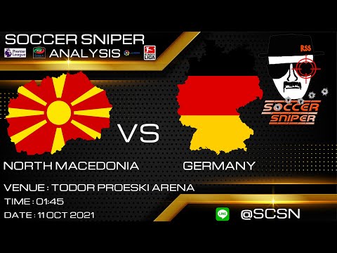 NORTH MACEDONIA VS GERMANY FOOTBALL WORLDCUP QUALIFICATION 1ST ROUND 11 OCTOBER 2021