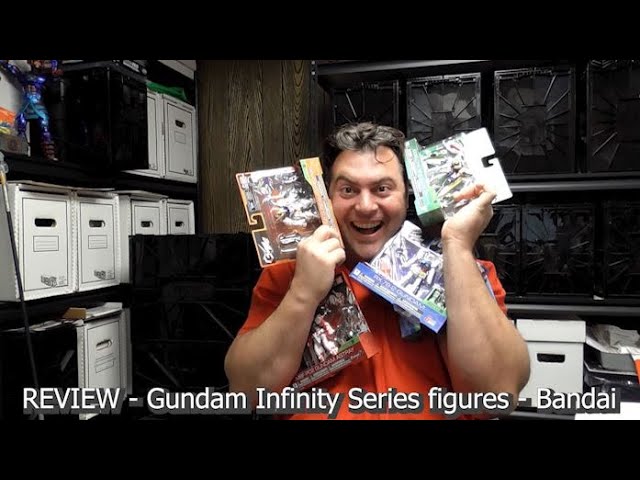 REVIEW - Gundam Infinity Series figures - by Bandai