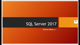 Installation of SQL Server 2017 CTP 2.1