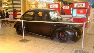 VW Beetle with Mazda Rotary Engine - Flower Power 5 Plaza Las Americas