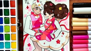 𝑩𝒆𝒆 𝒂𝒏𝒅 𝑫𝒆𝒄𝒌𝒂𝒓𝒅 Traditional Art Time