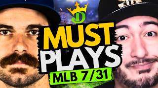 MLB DFS Picks Today You NEED - DraftKings Lineups, Sims, Stacks & Pitchers (Fri 7/31)