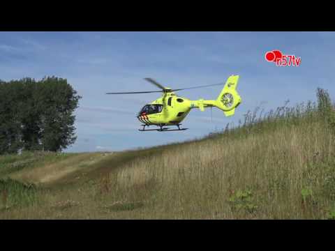 Traumahelikopter geland Steenbergen medische noodsituatie ook politie geen brandweer n57tv