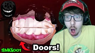 JUMPSCARE MANSION! | SML Gaming - ROBLOX DOORS AND FLEE THE FACILITY Reaction!