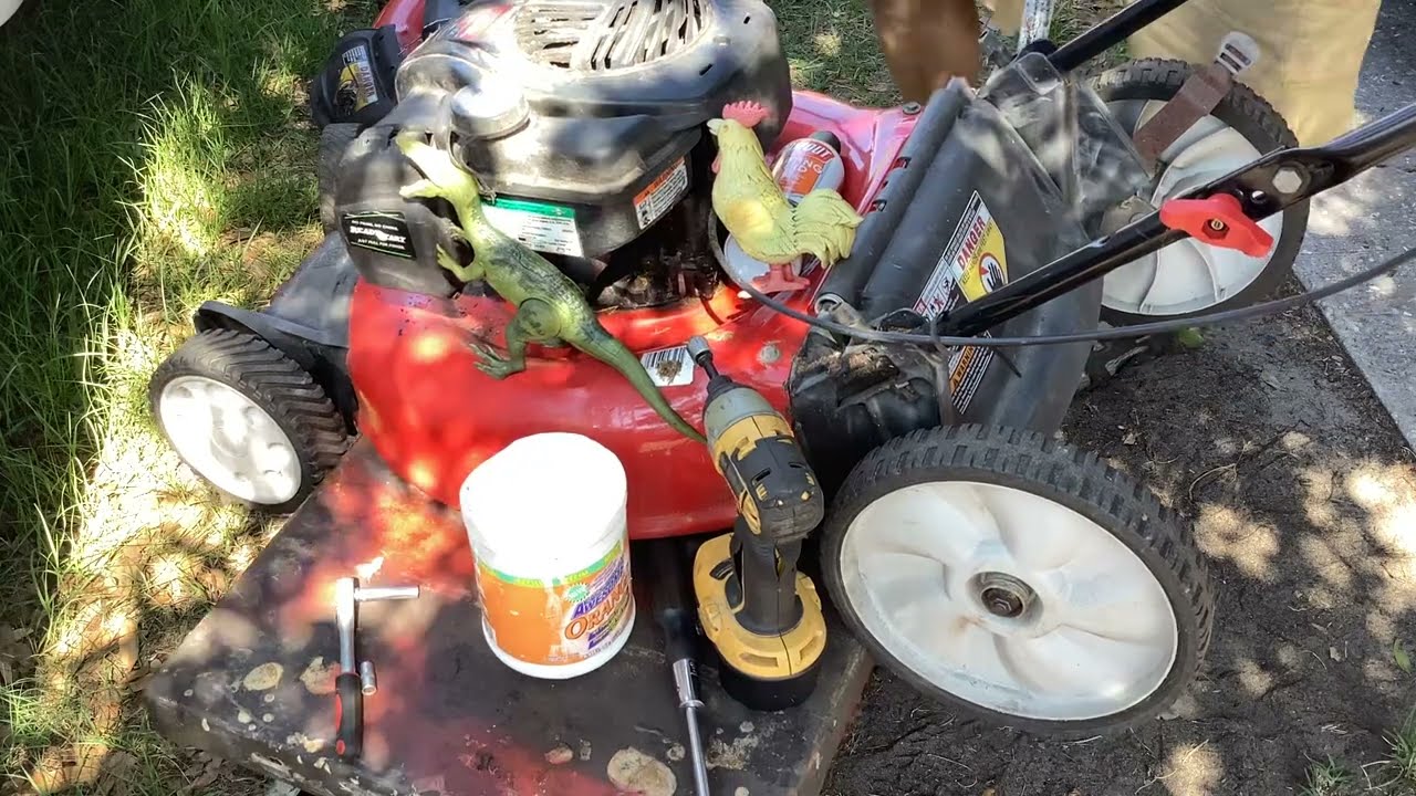 2012 Yard Machines Walk Behind Mower.  Customer says no start and wants full Service done.