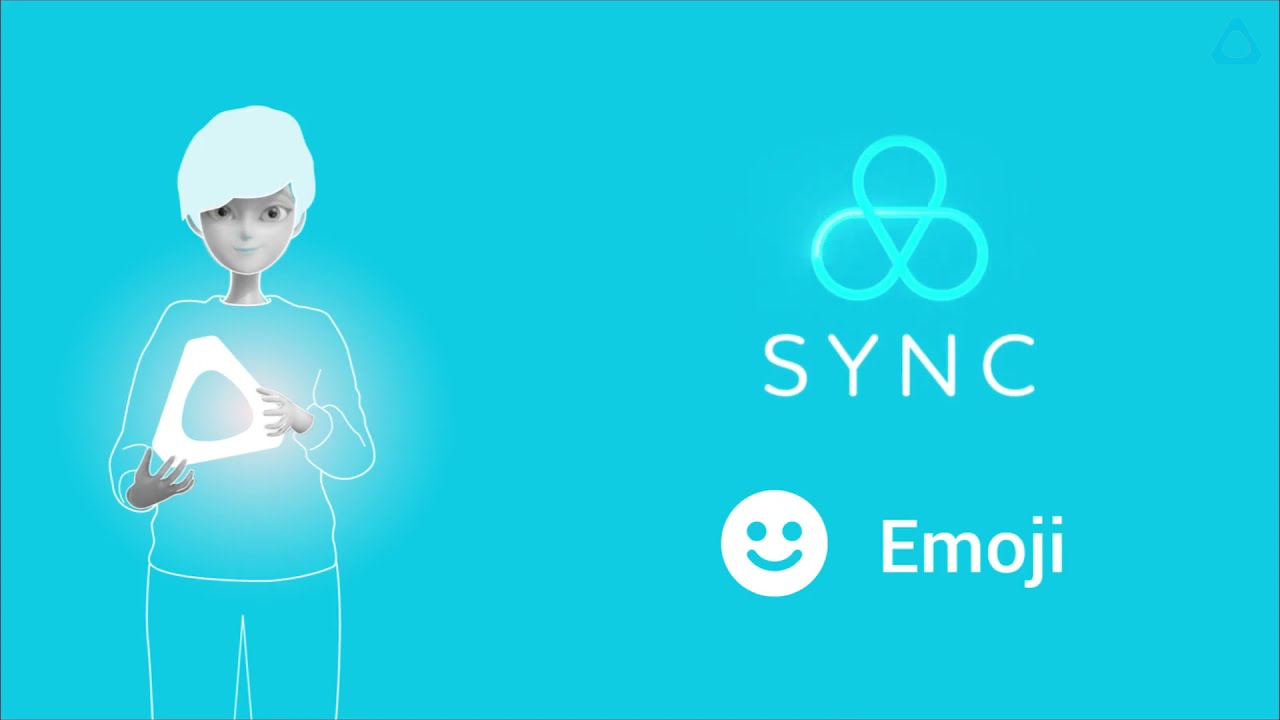 Using the Emoji tool in VIVE Sync