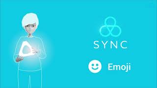 Using the Emoji tool in VIVE Sync