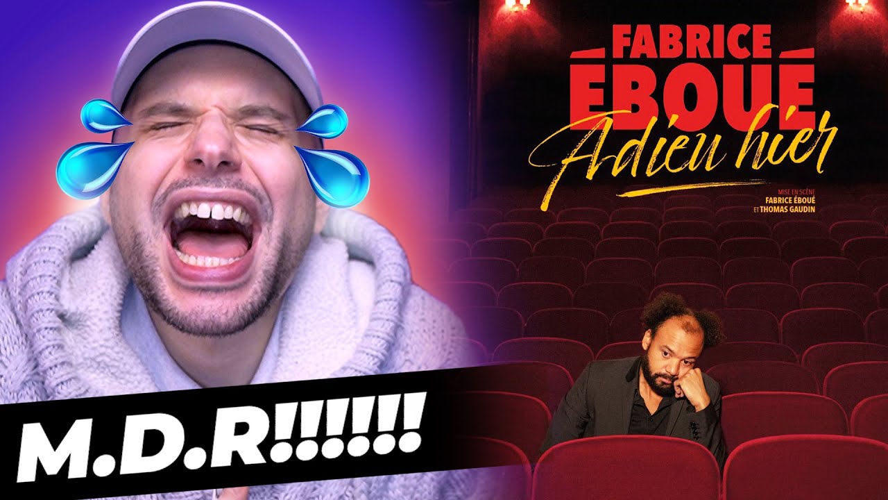 Fabrice Eboué m'a trop fait rire avec son spectacle 'Adieu Hier' | REACTION (EXTRAIT)