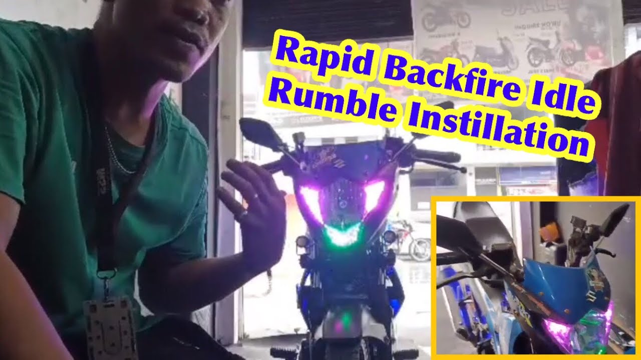 Rapid Backfire Idle Rumble Installation pang ingay sa bagong taon ☺️☺️☺